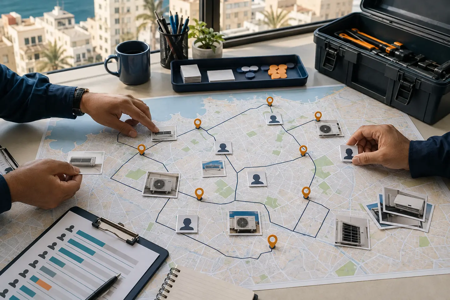 صيانة تكييفات أحياء الإسكندرية والتغطية المحلية